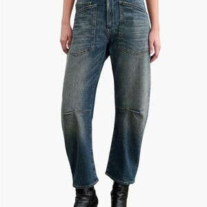 Nili Lotan Shon Barrel Jean in Classic wash